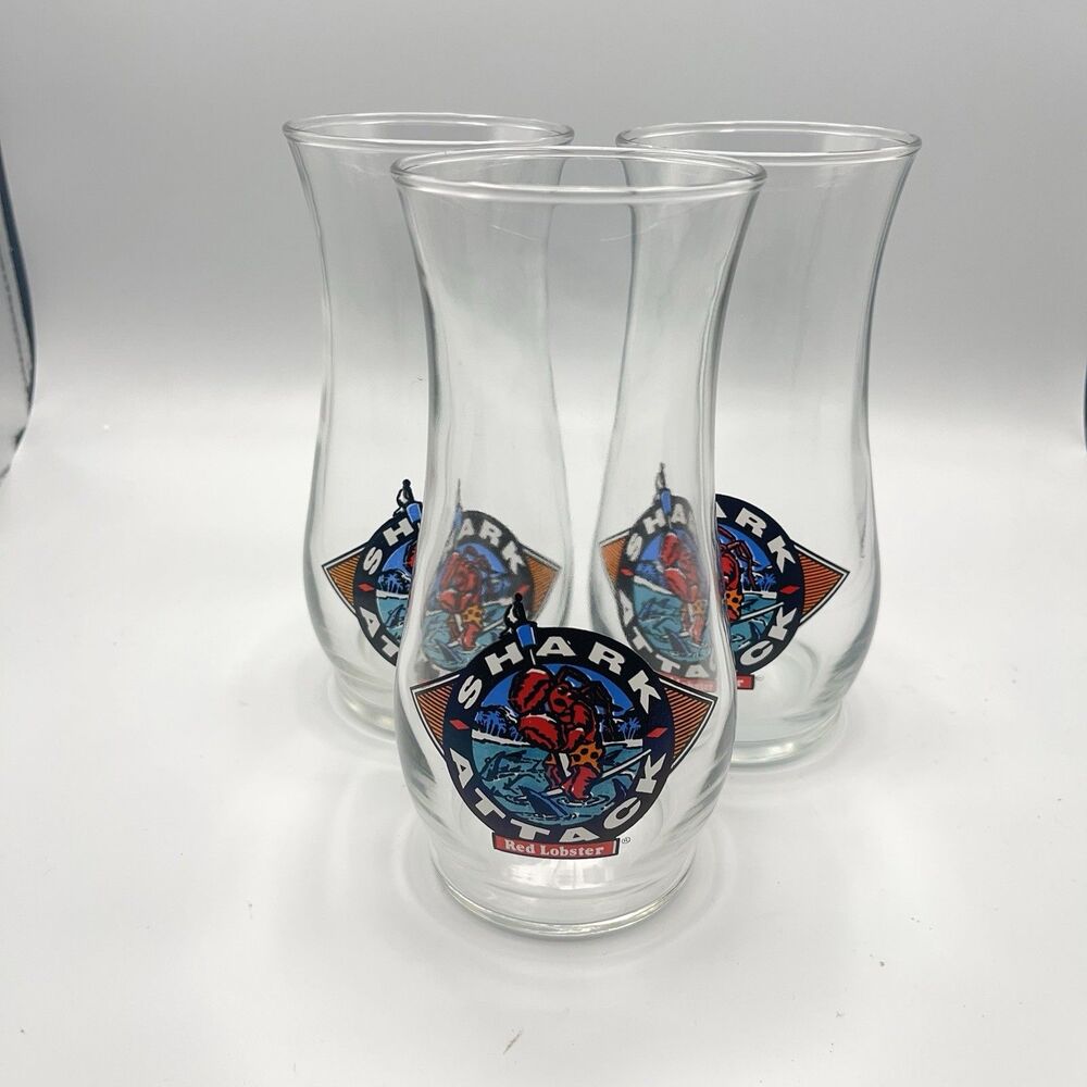 Red Lobster Shark Attack Glasses (3)